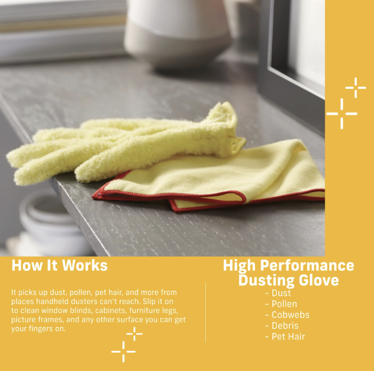 High Performance Dusting Glove 3 High Performance Dusting Glove