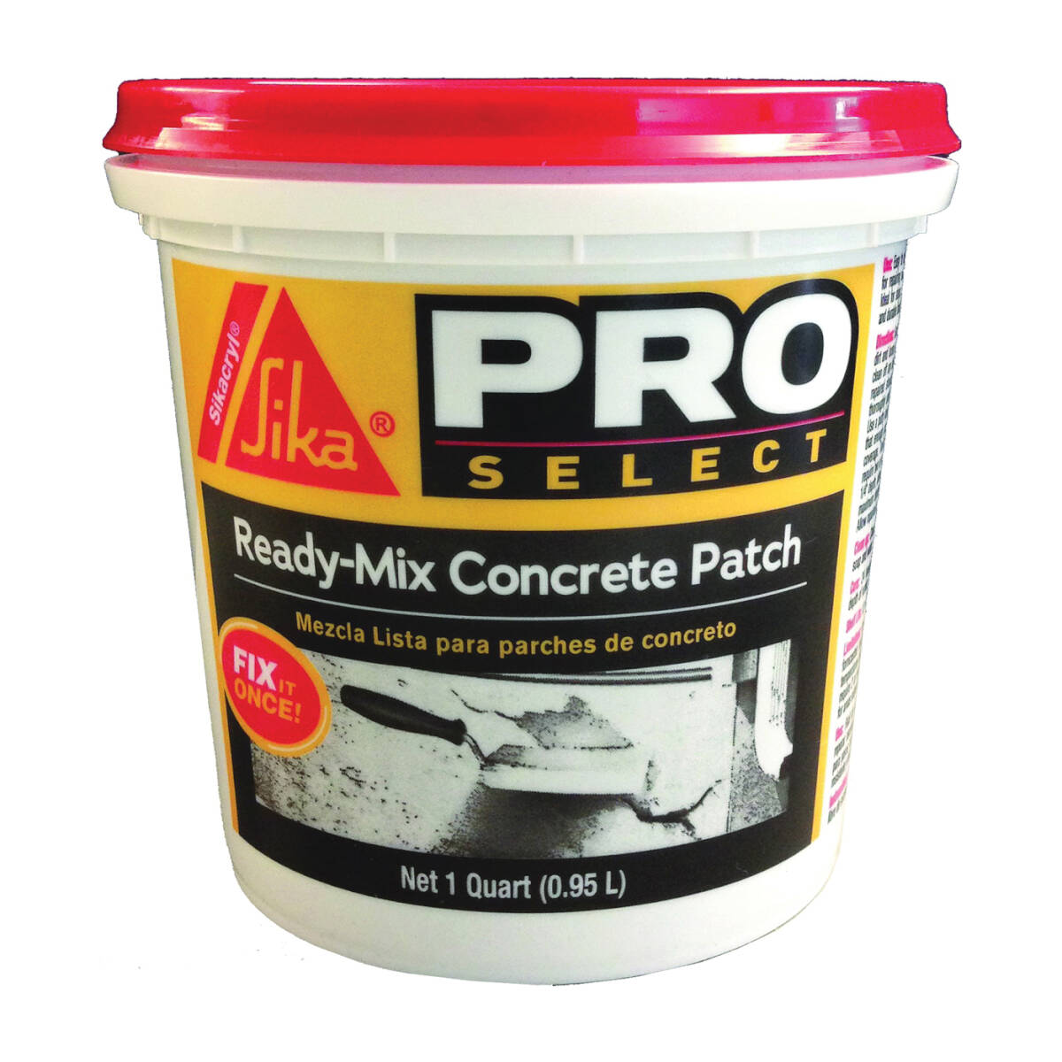 1-Quart Plastic Container Concrete Patch