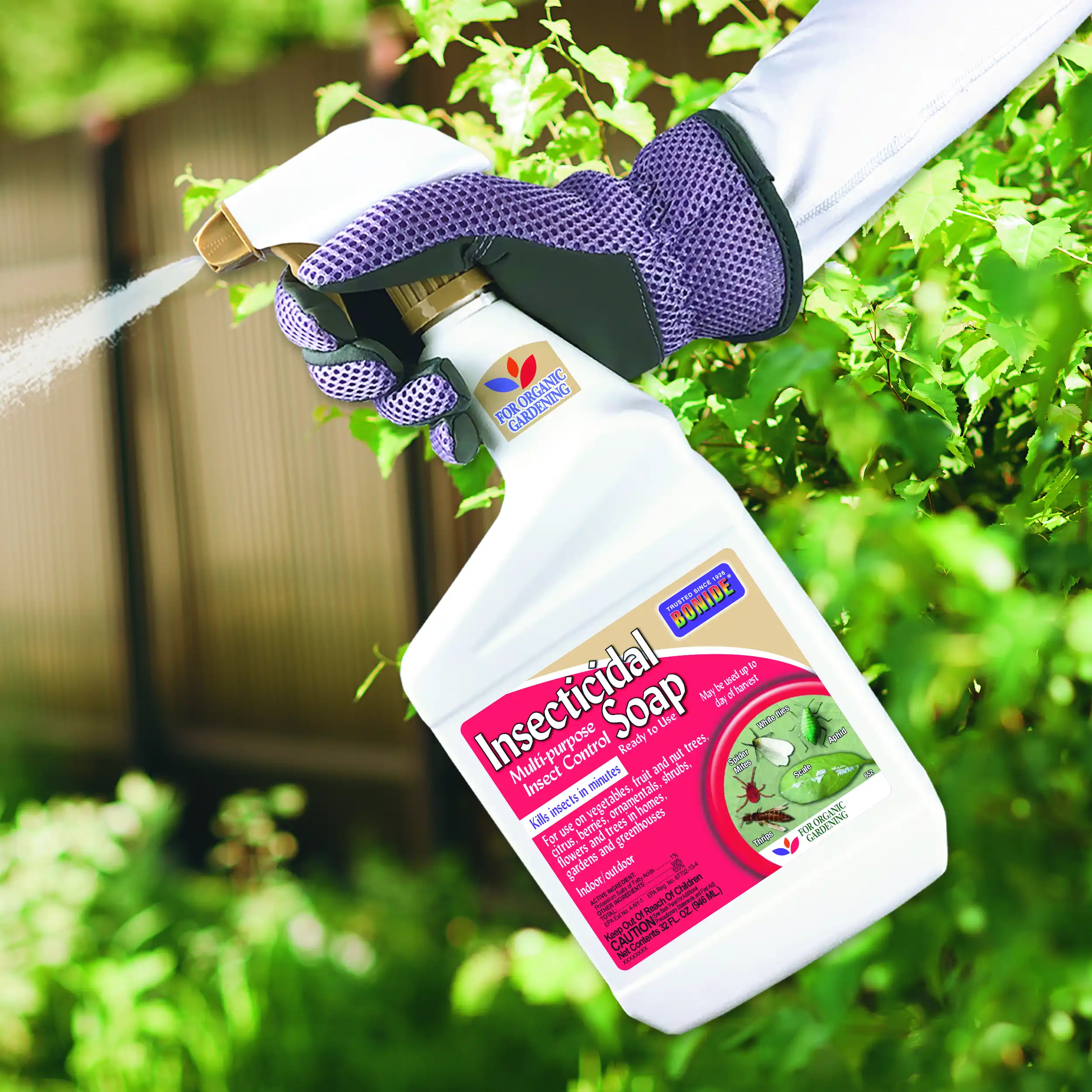 1-Quart Insecticidal Soap Spray 3 1-Quart Insecticidal Soap Spray