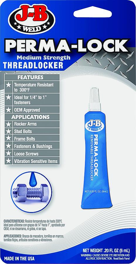 Permalock Blue Threadlock 6ml 1 Permalock Blue Threadlock 6ml