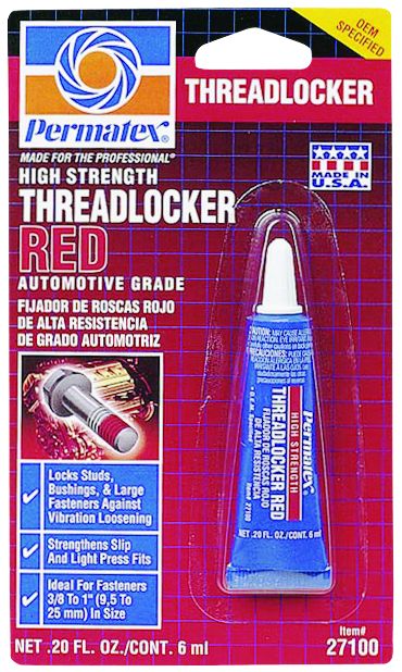 High Strength Threadlocker 1 High Strength Threadlocker