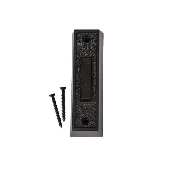 Black Plastic Push Button